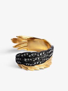 Rock Feather Spread Your Wings Bracelet