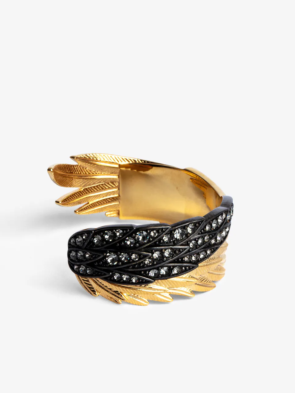 Rock Feather Bracelet In Gold Brass Zadig Voltaire rock-feather-bracelet-in-gold-brass-zadig-voltaire