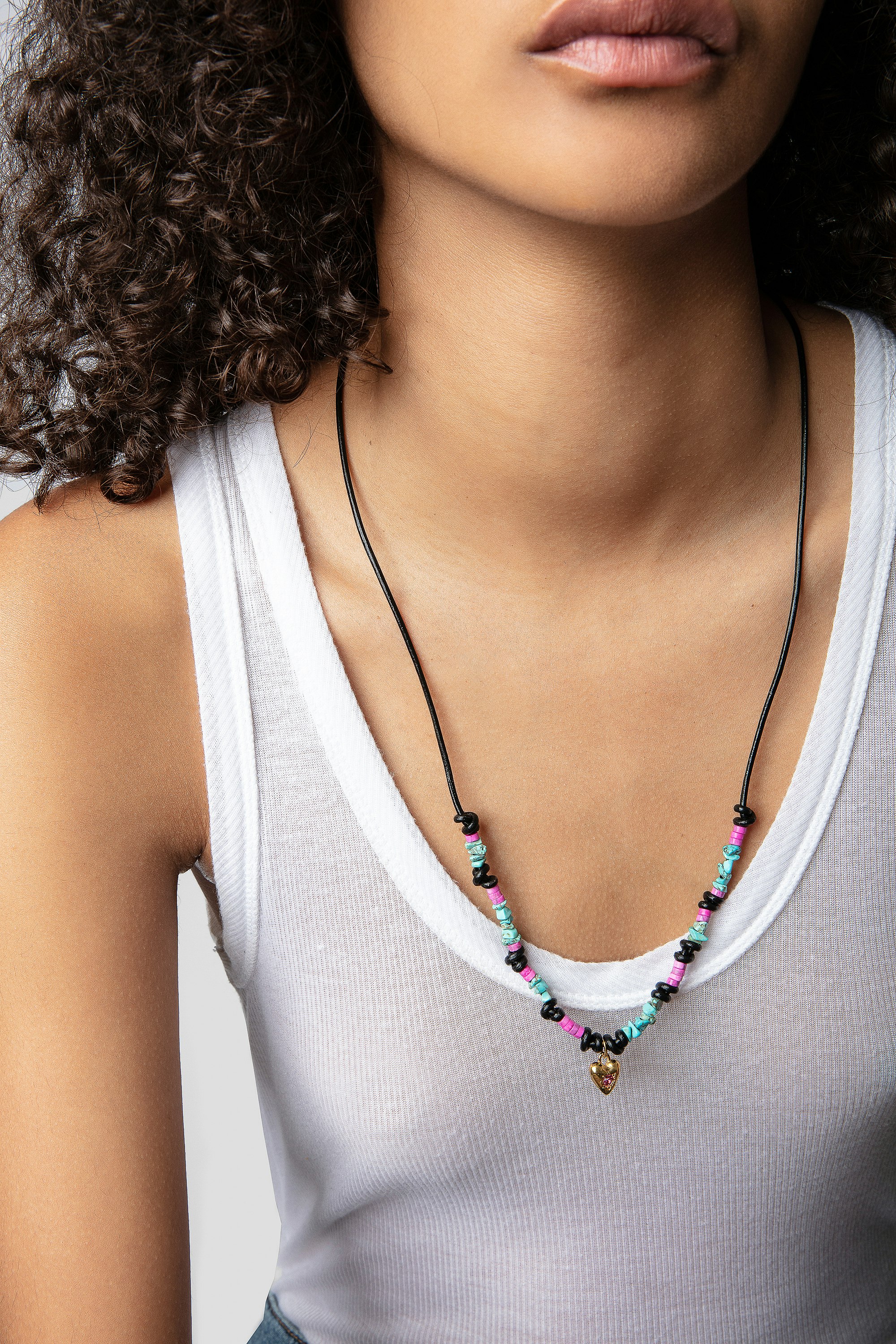 Mix n Match Heart Stones Necklace