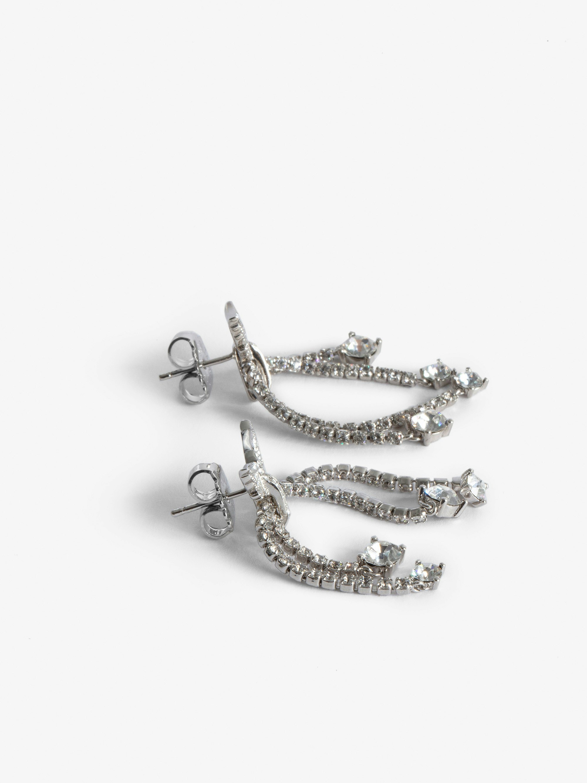 Rock Node Earrings 2