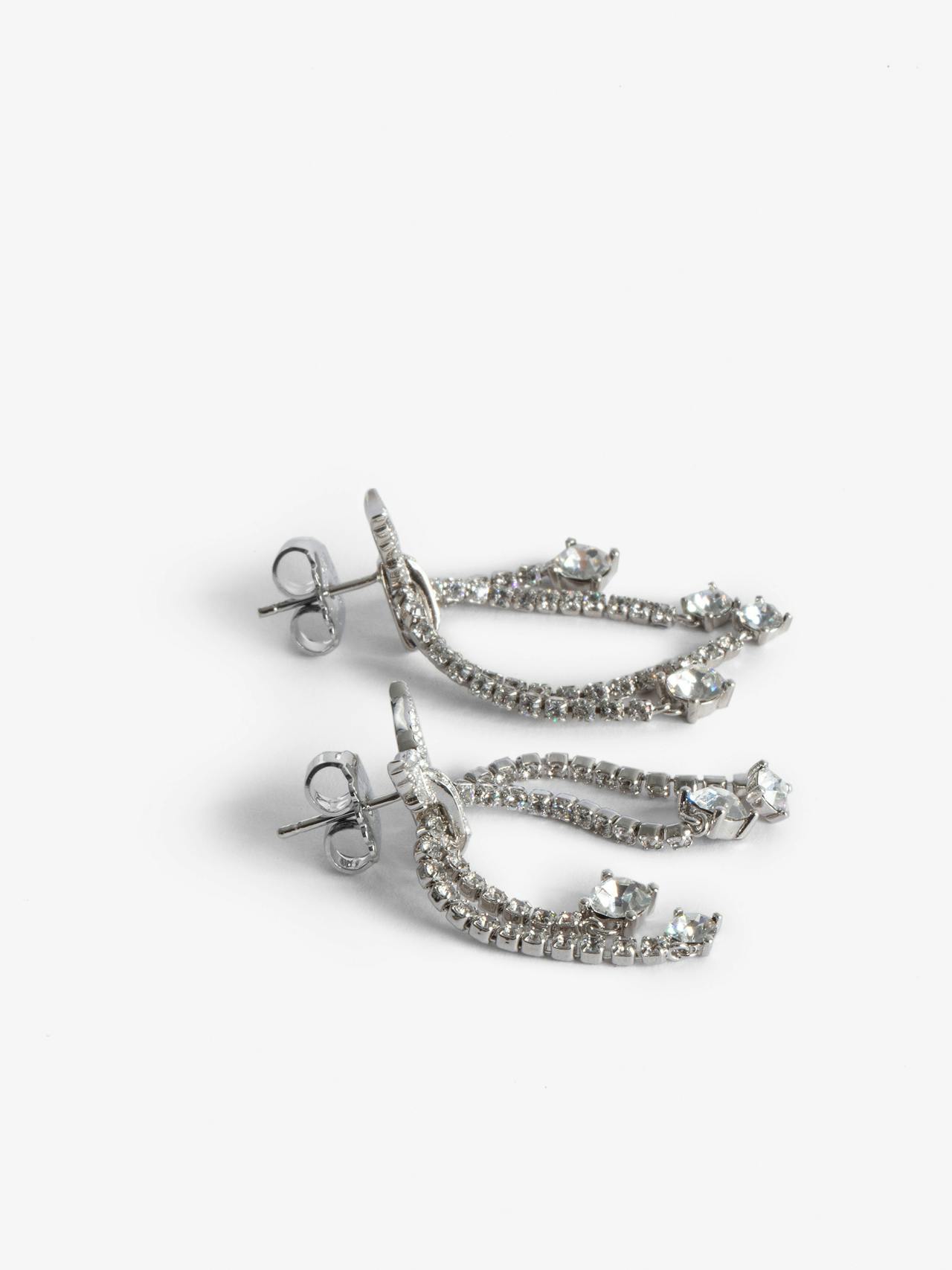 Rock Node Earrings 2