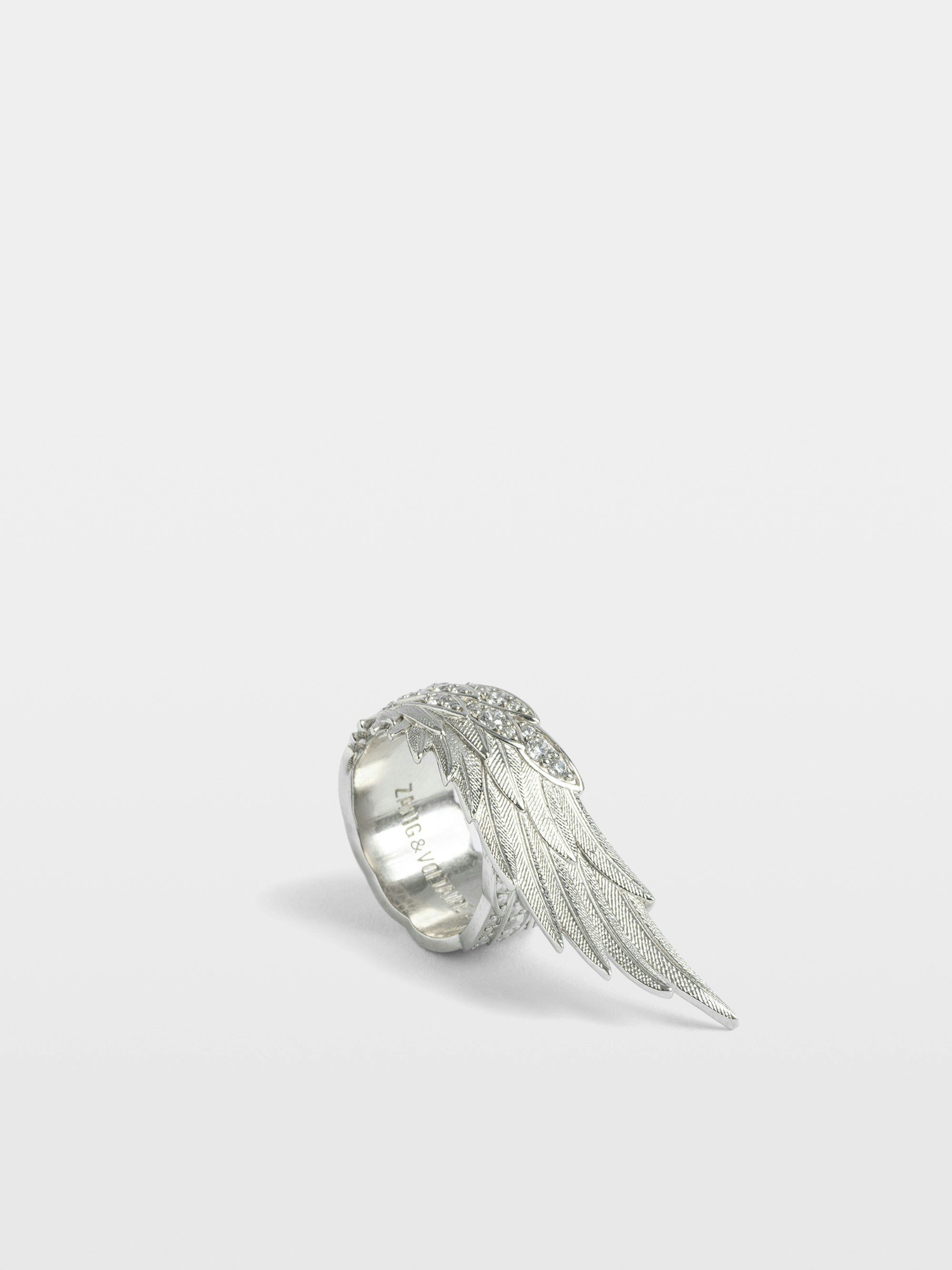 Rock Feather Spread Ring 3