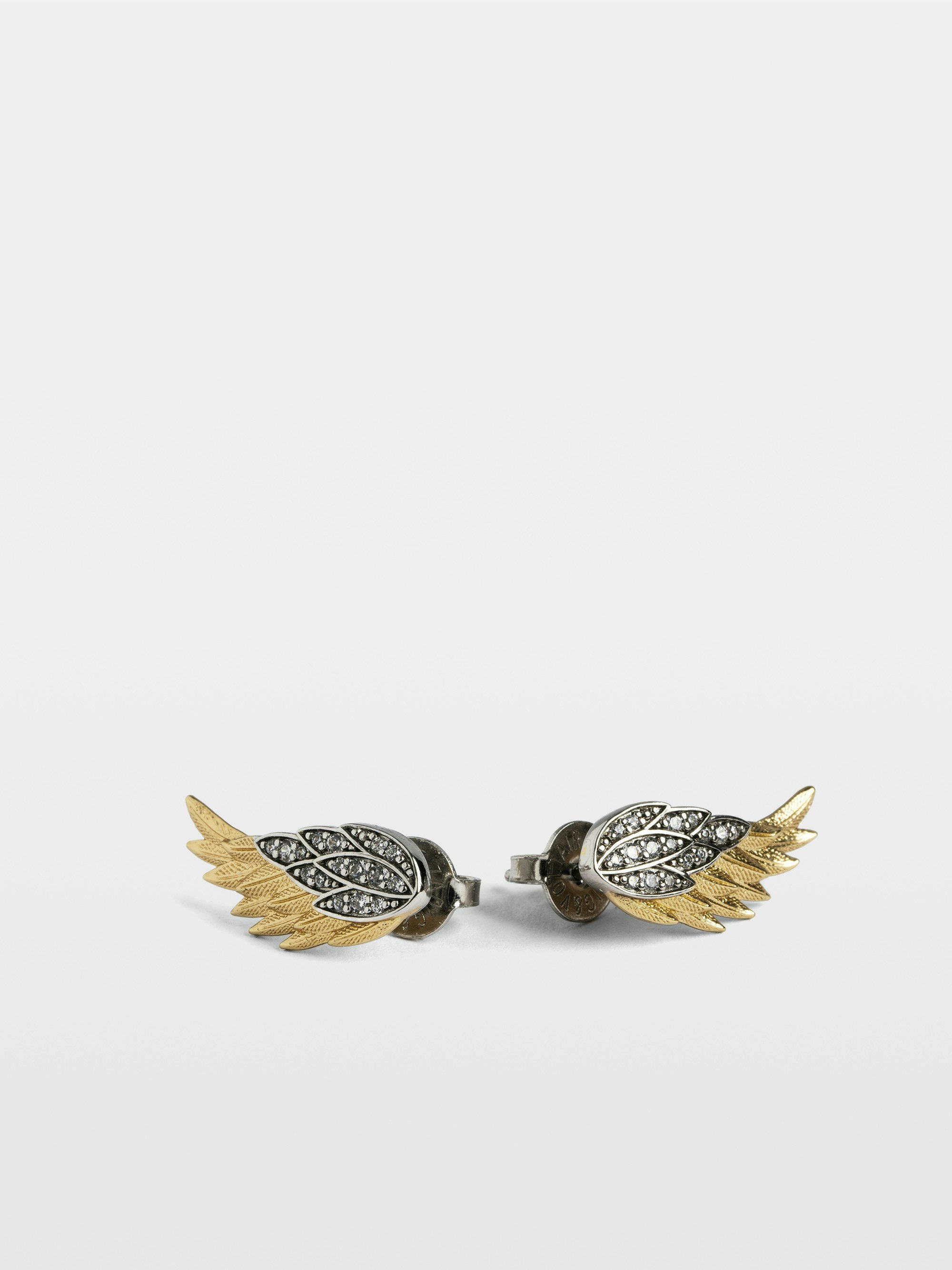 Rock Feather Earrings