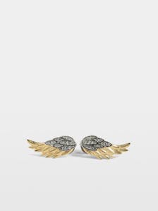 Rock Feather Earrings