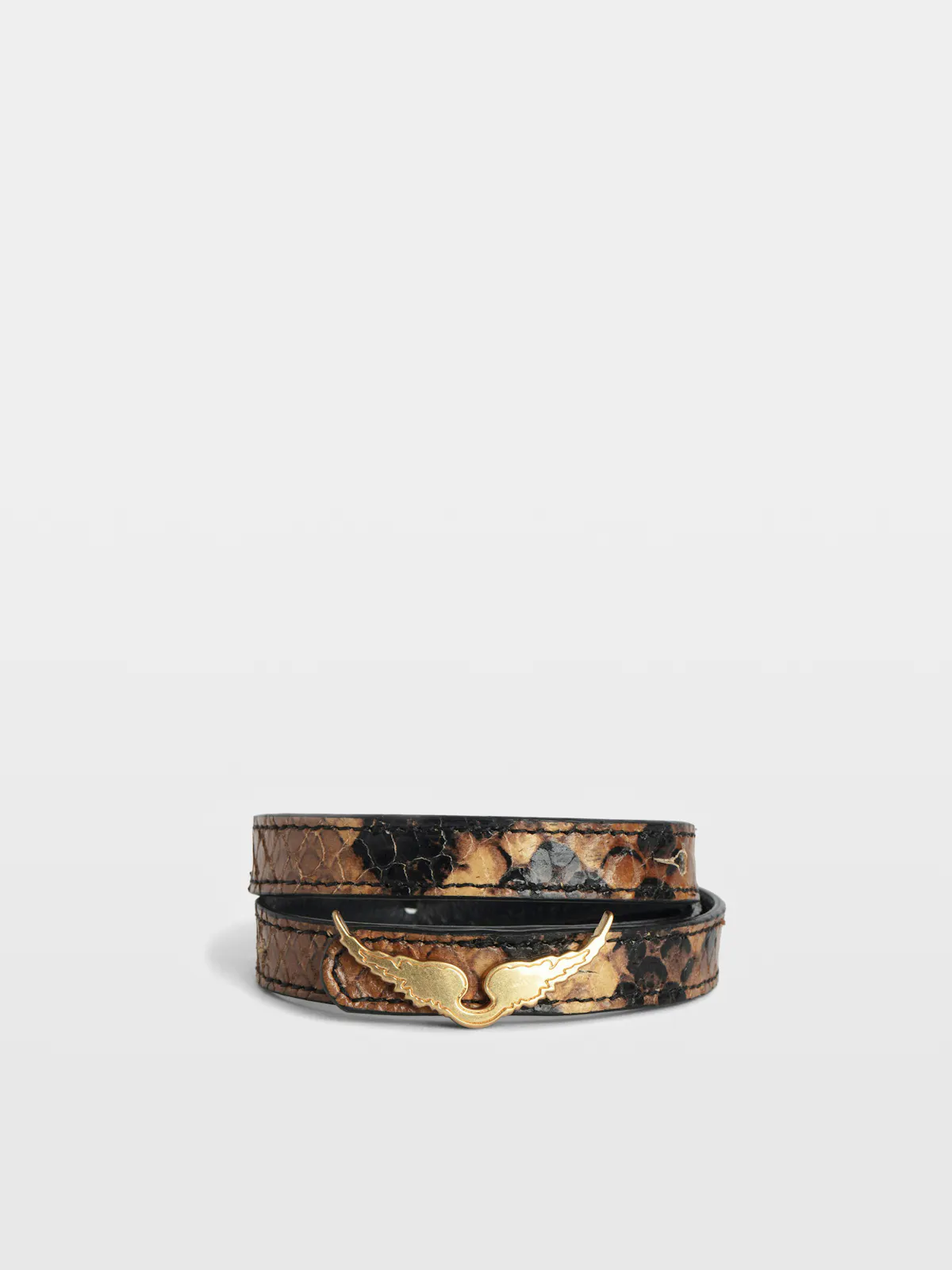 Zadig&Voltaire 100% Leather Rock Bracelet