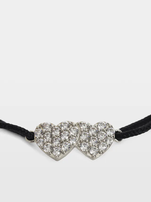Zadig Link Heart Strass Bracelet