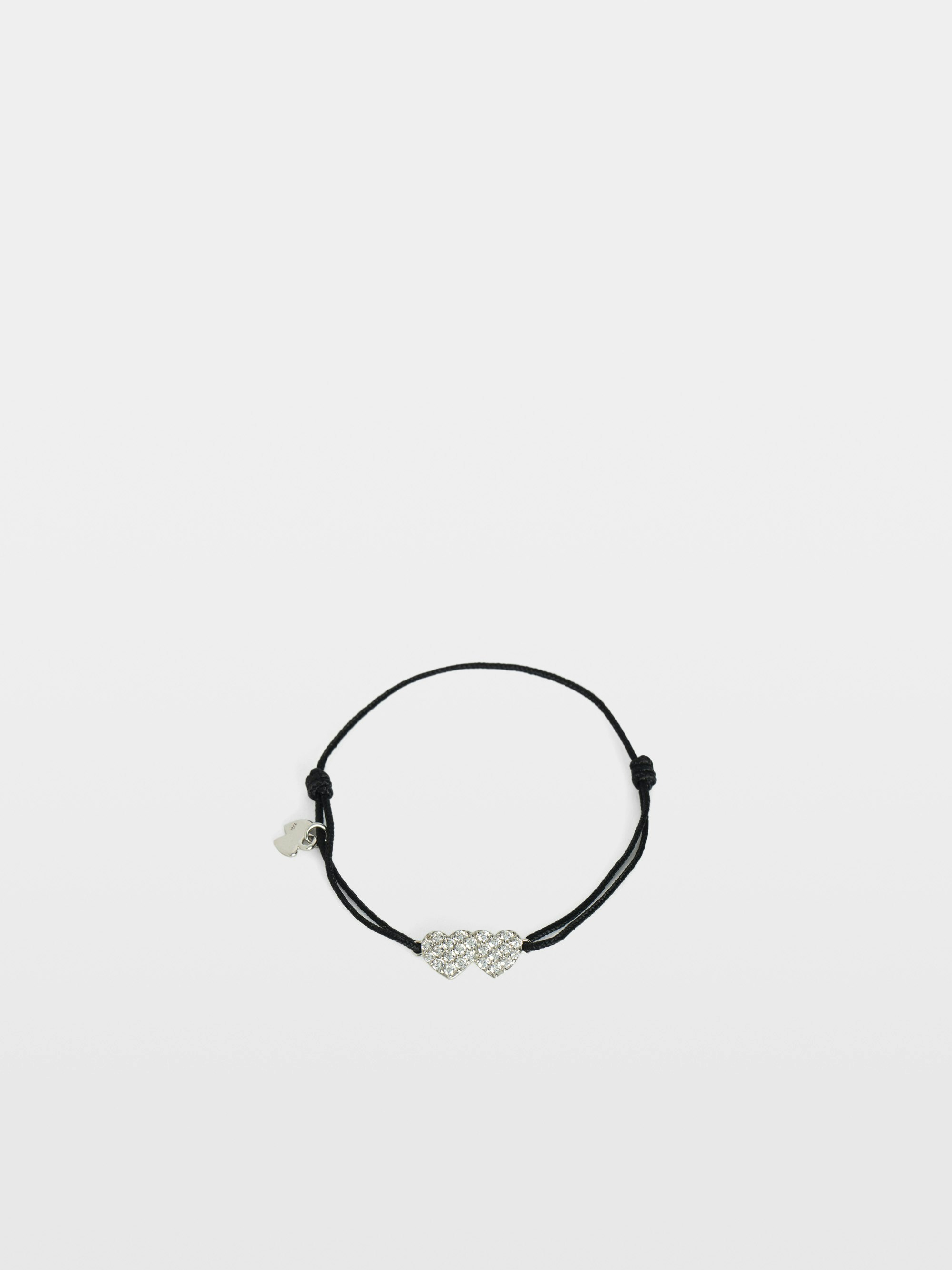 Zadig Link Heart Strass Bracelet