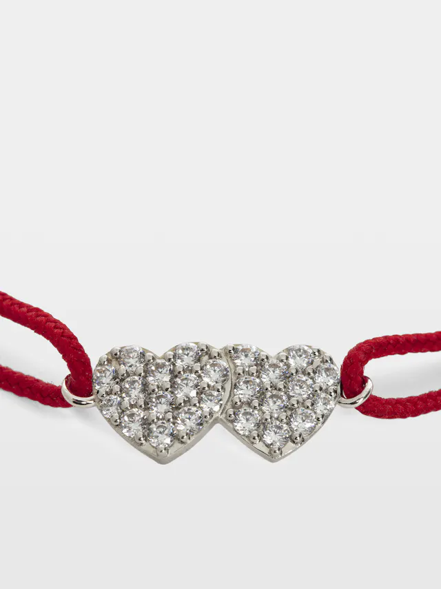 Zadig Link Heart Strass Bracelet