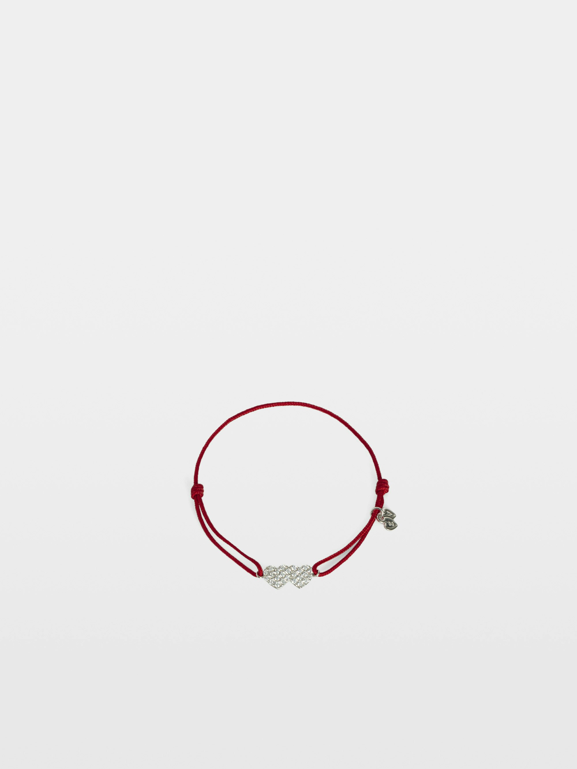 Zadig Link Heart Strass Bracelet