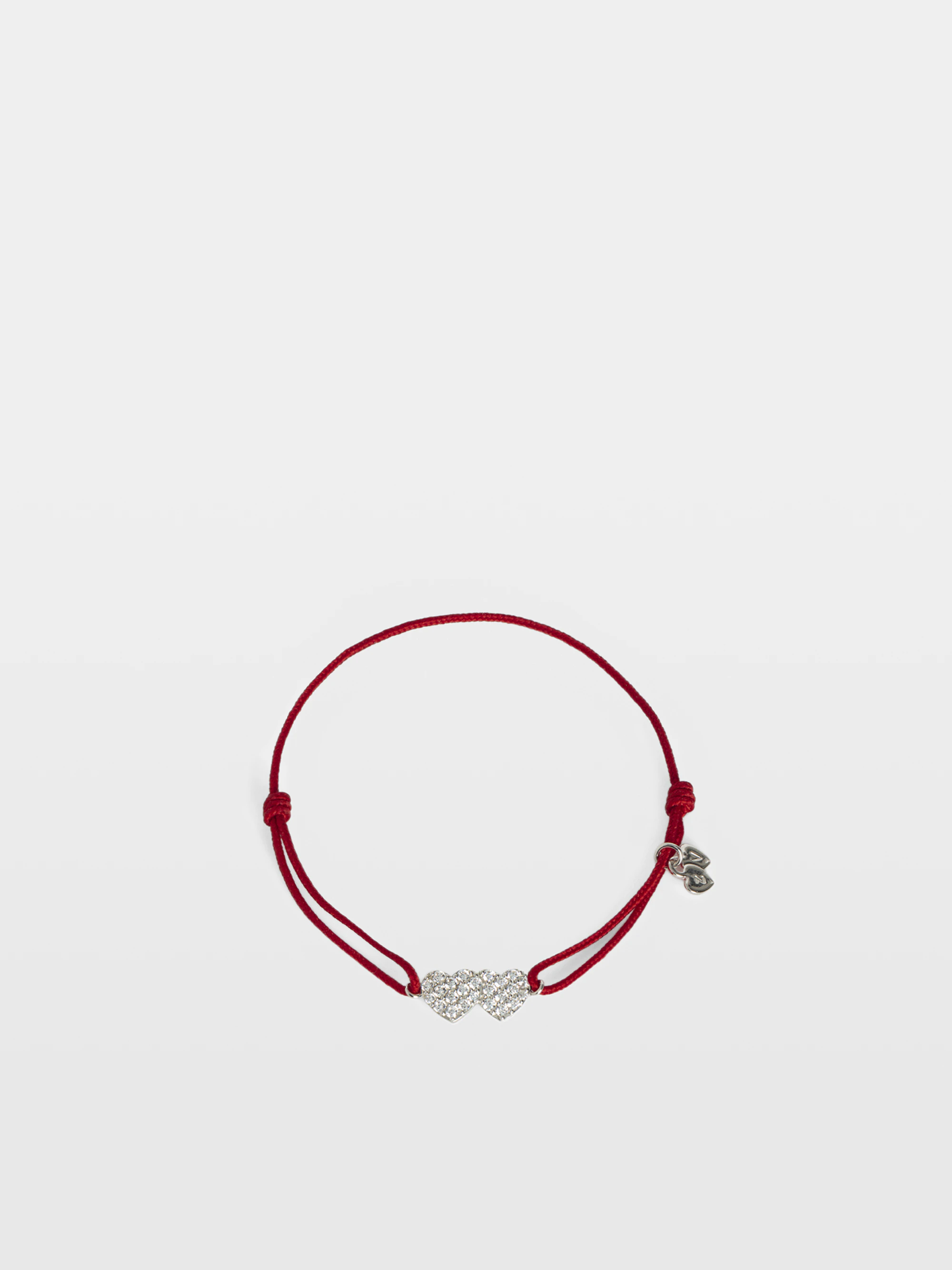 Pulsera Zadig Link Heart Strass - configurable
