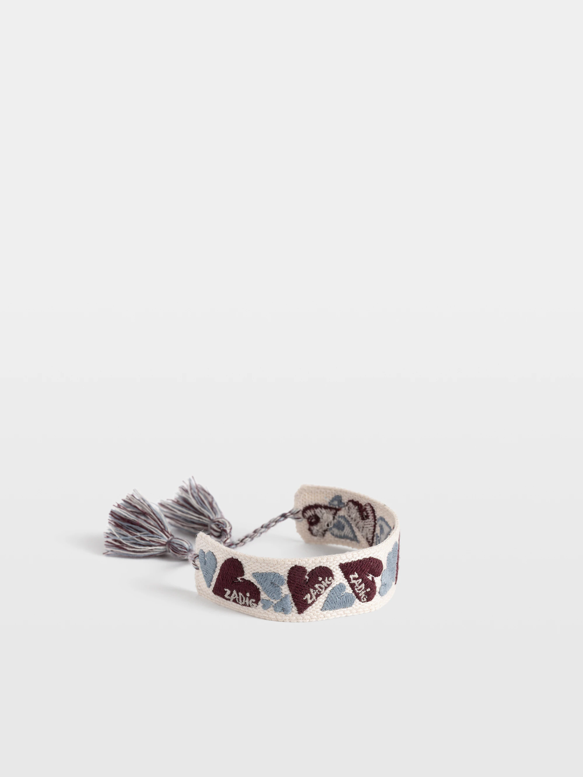 Zadig Woven Heart Bracelet