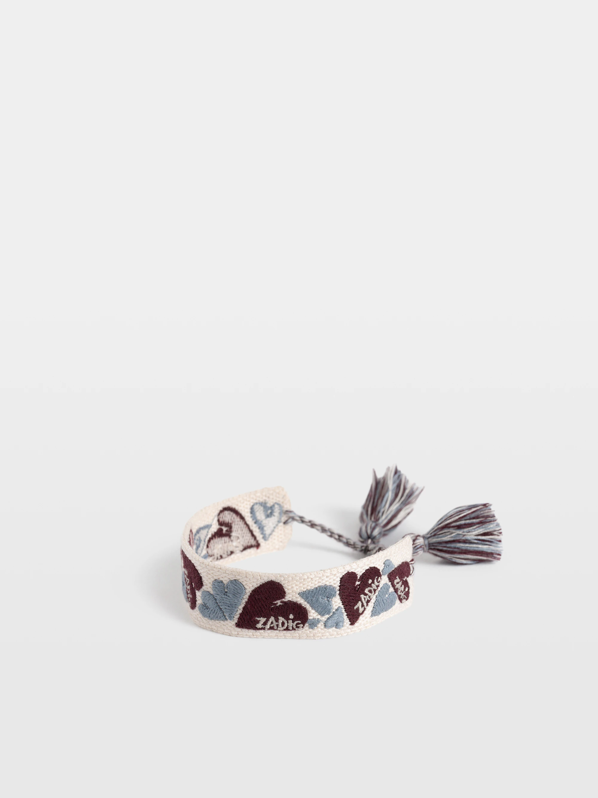 Zadig Woven Heart Bracelet