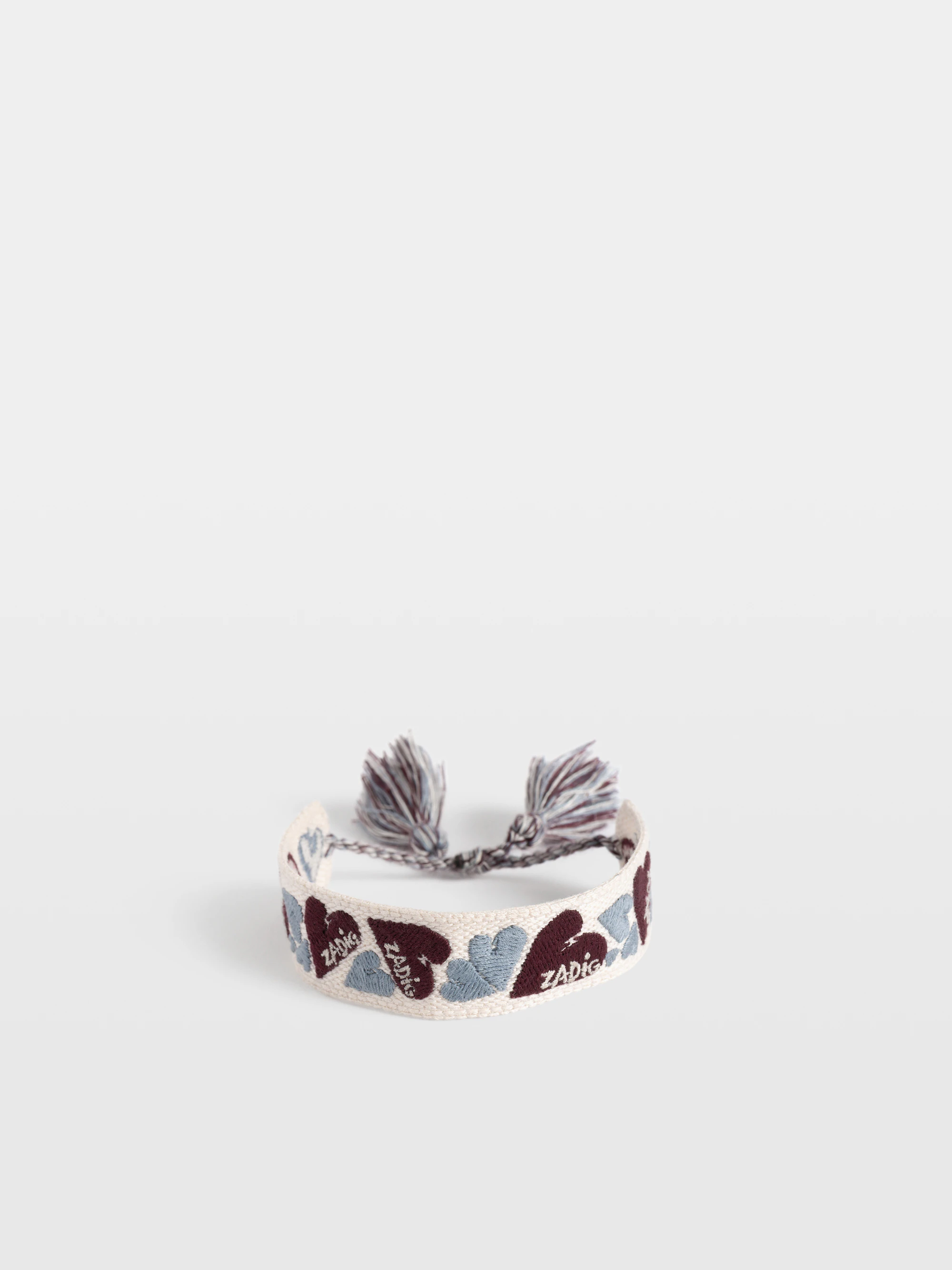 Zadig Woven Heart Bracelet