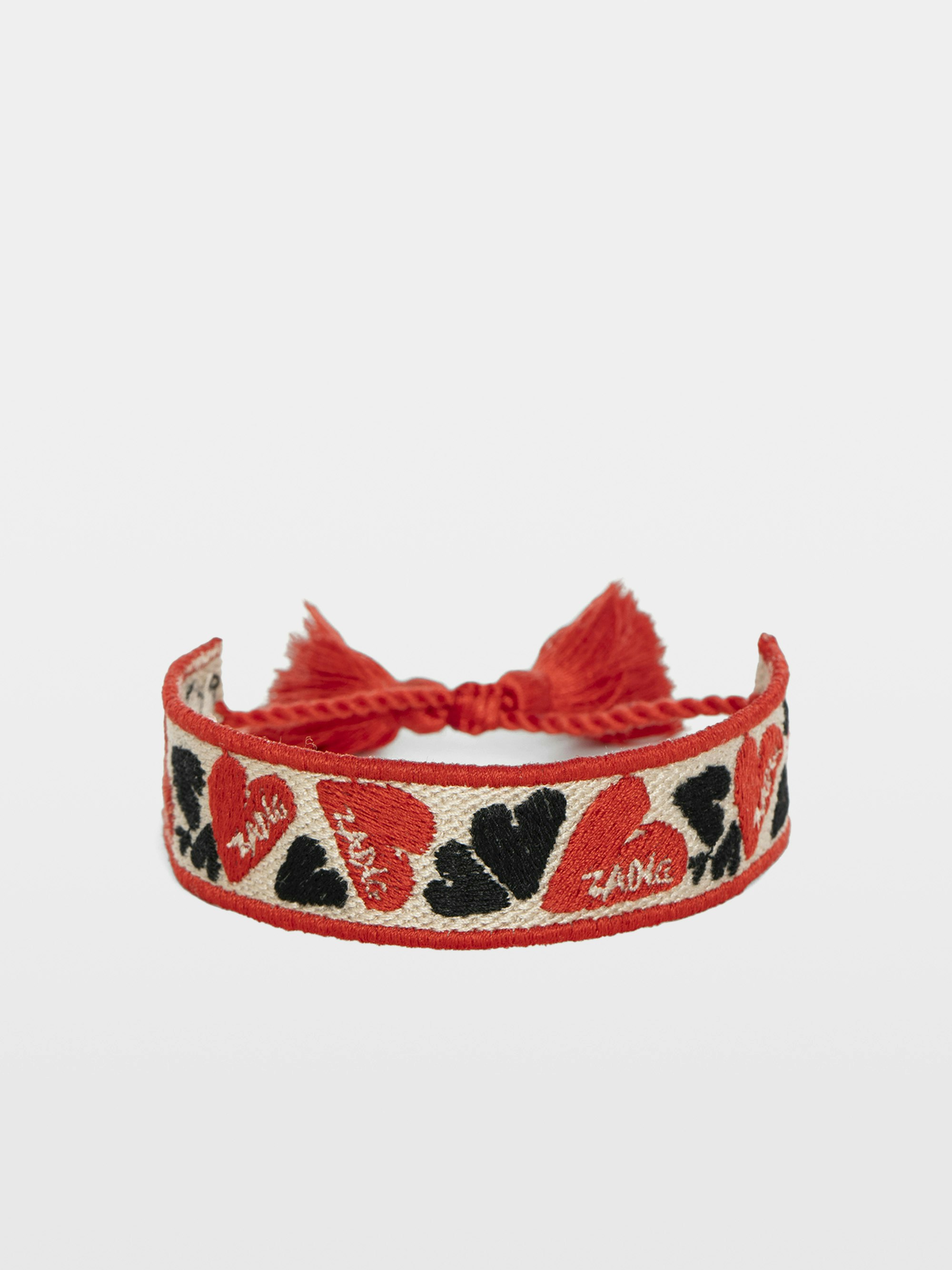 Zadig Woven Heart Bracelet - configurable