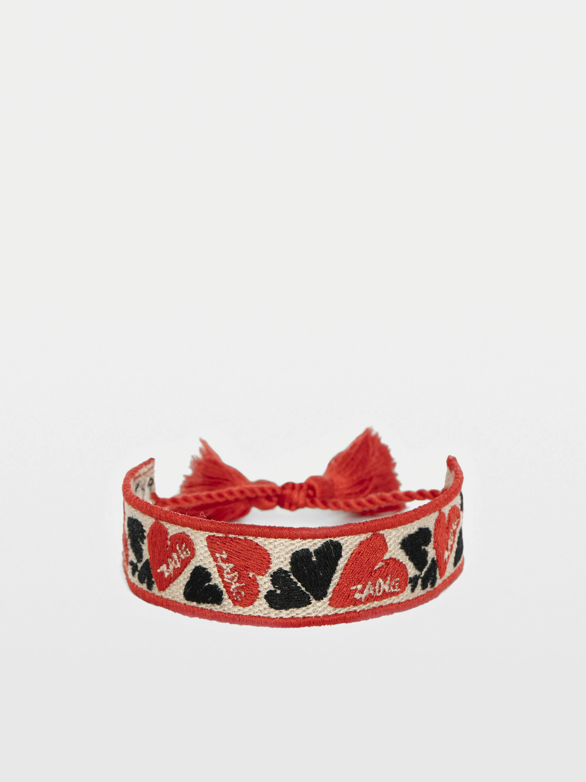 Zadig Woven Heart Bracelet - configurable