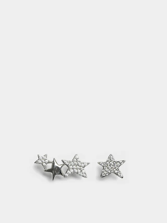 Boucles D'Oreilles Rock Star Strass