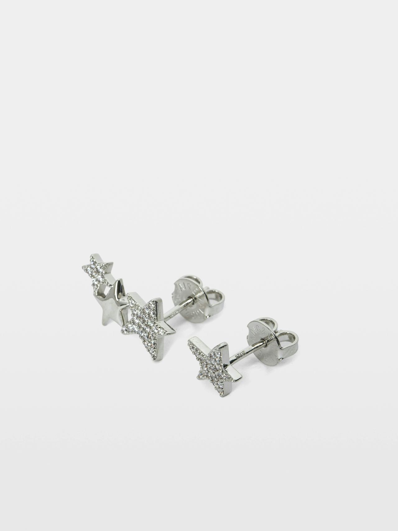 Boucles D'Oreilles Rock Star Strass 3