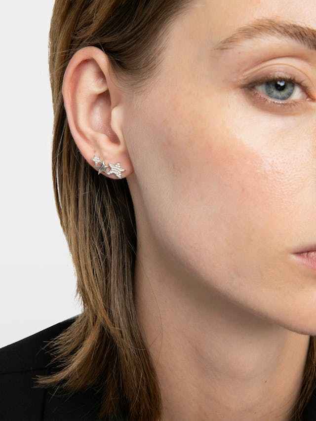 Rock Star Strass Earrings