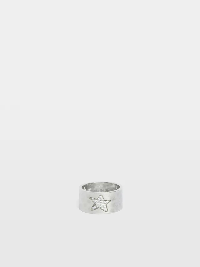 Rock Star Strass Ring