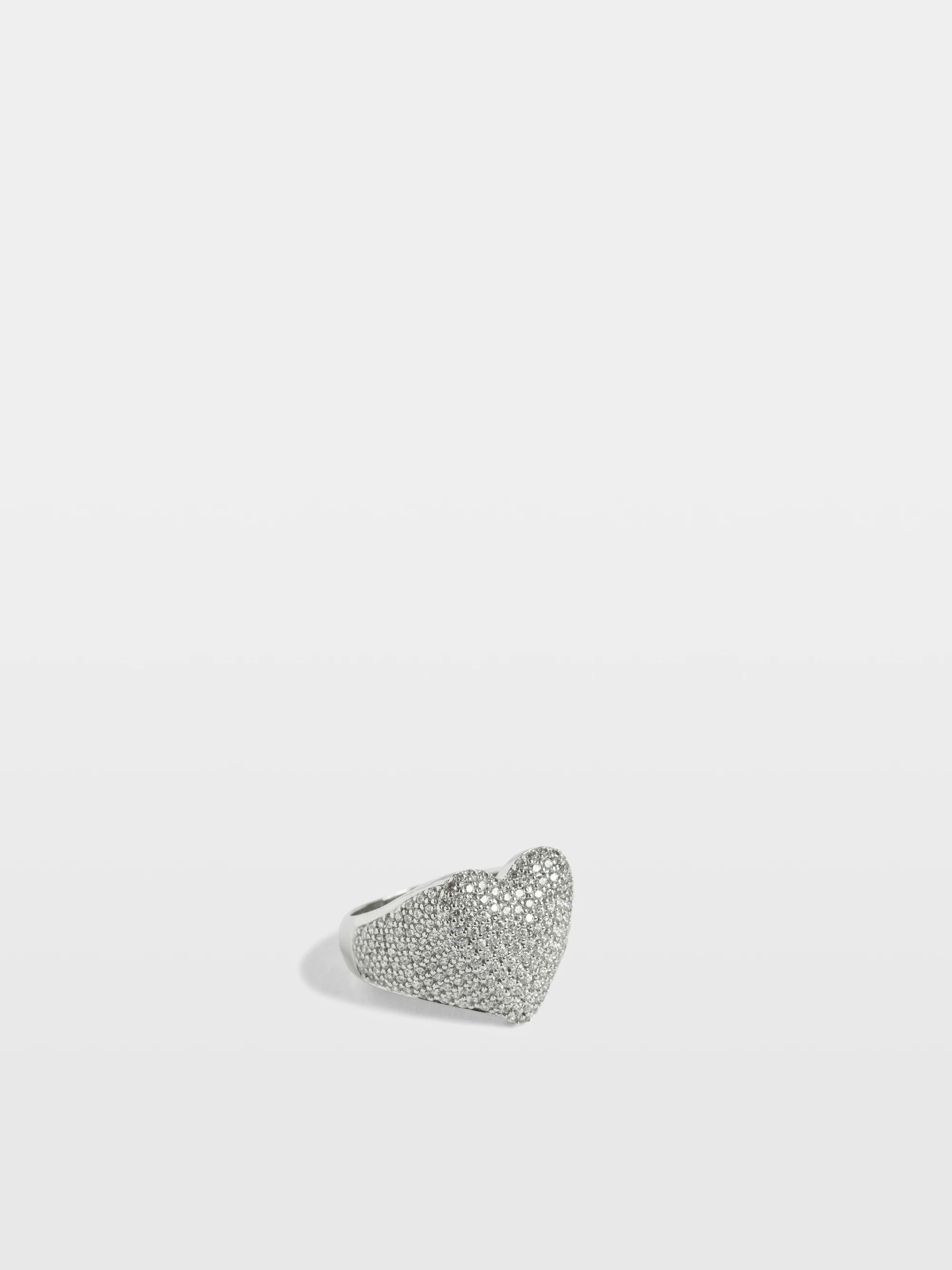 Heartbreaker Full Strass Ring