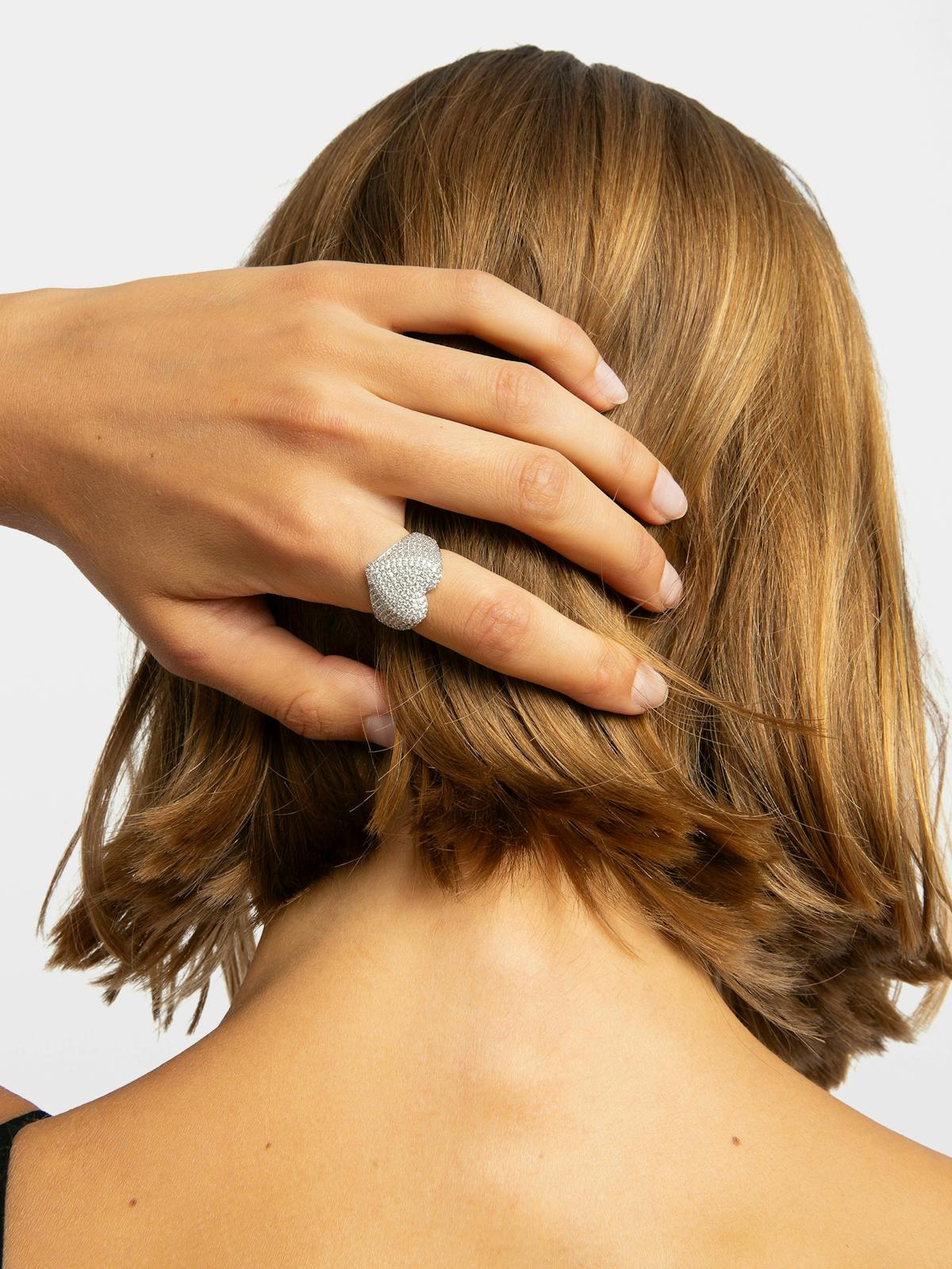 Anillo Heartbreaker Full Strass