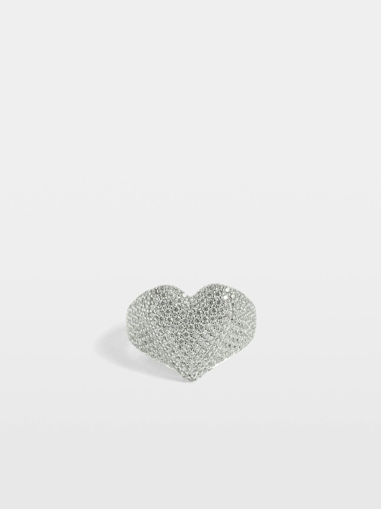 Heartbreaker Full Strass Ring