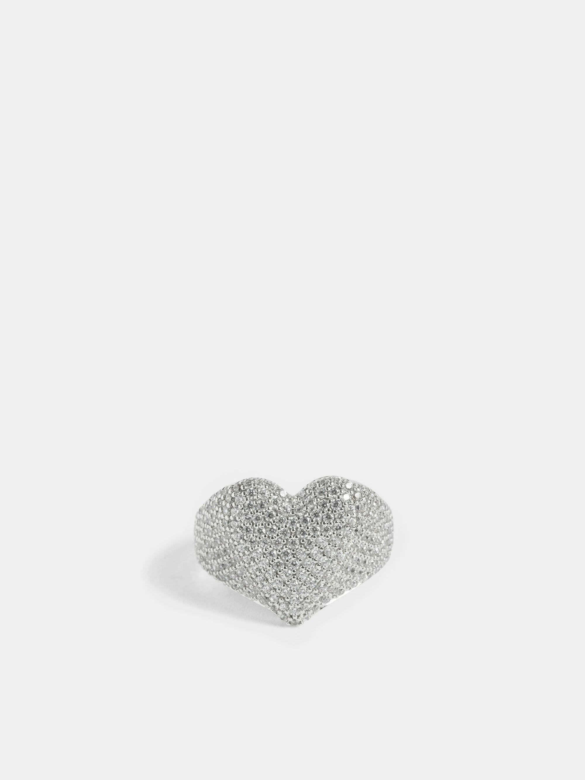 Heartbreaker Full Strass Ring
