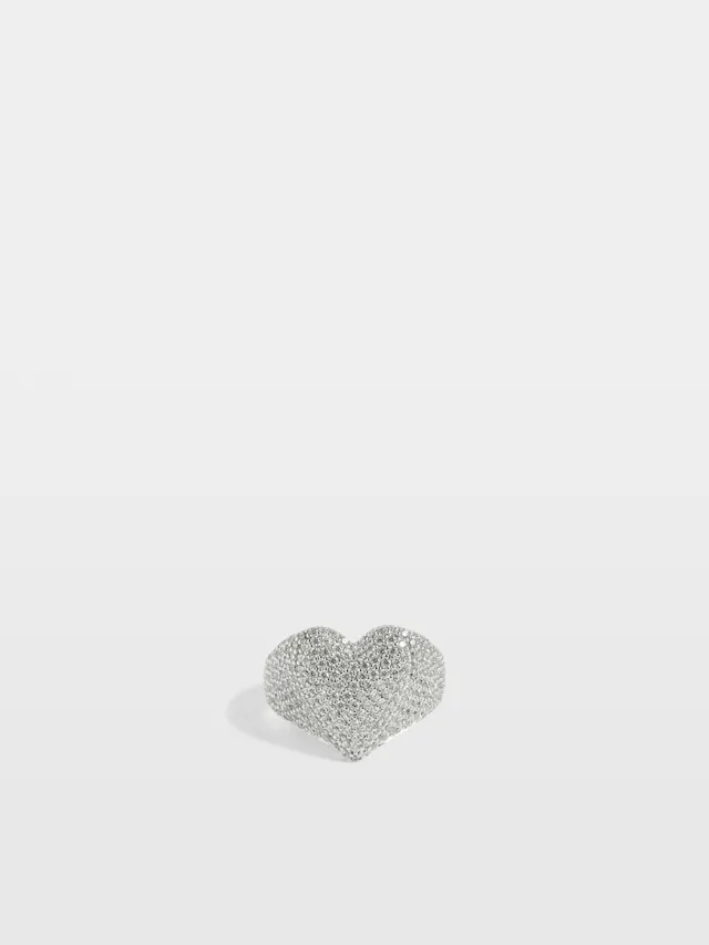 Heartbreaker Full Strass Ring