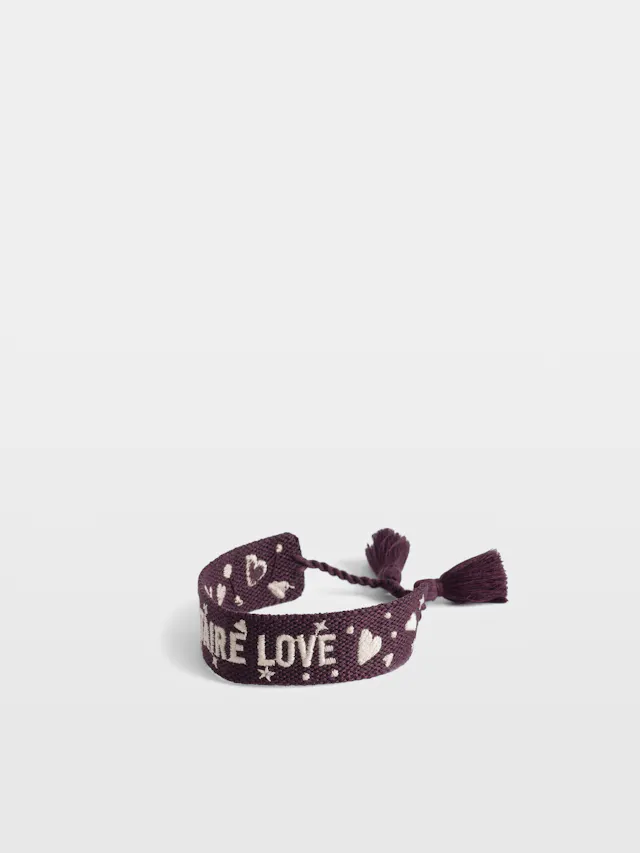 Zadig Woven Voltaire Bracelet