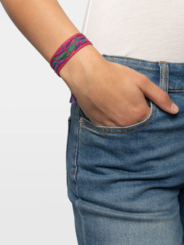 Zadig Wings Woven Bracelet