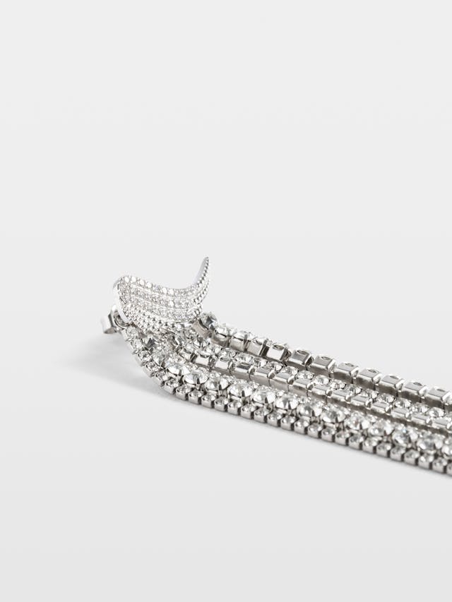 Rock Node Drop Earrings