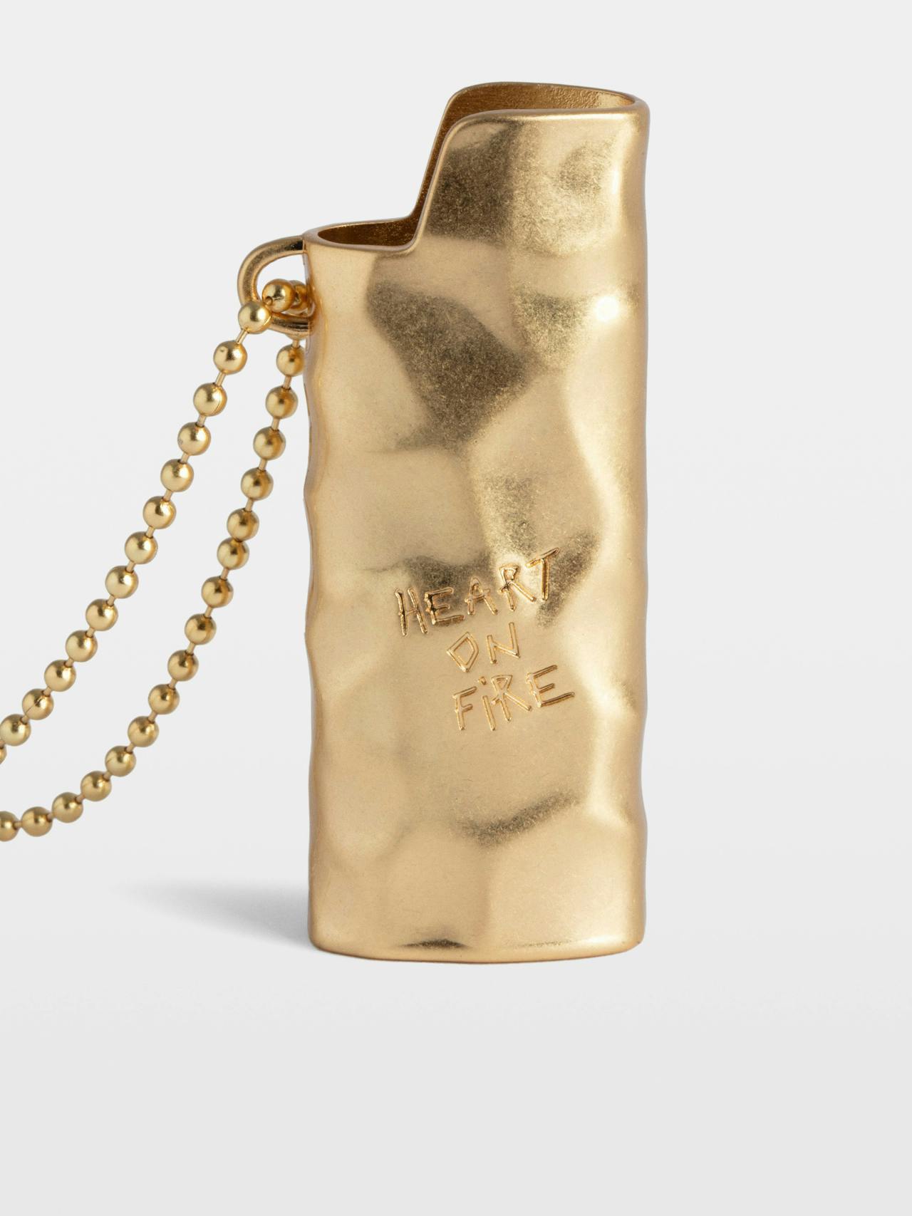 Heart On Fire Lighter Case