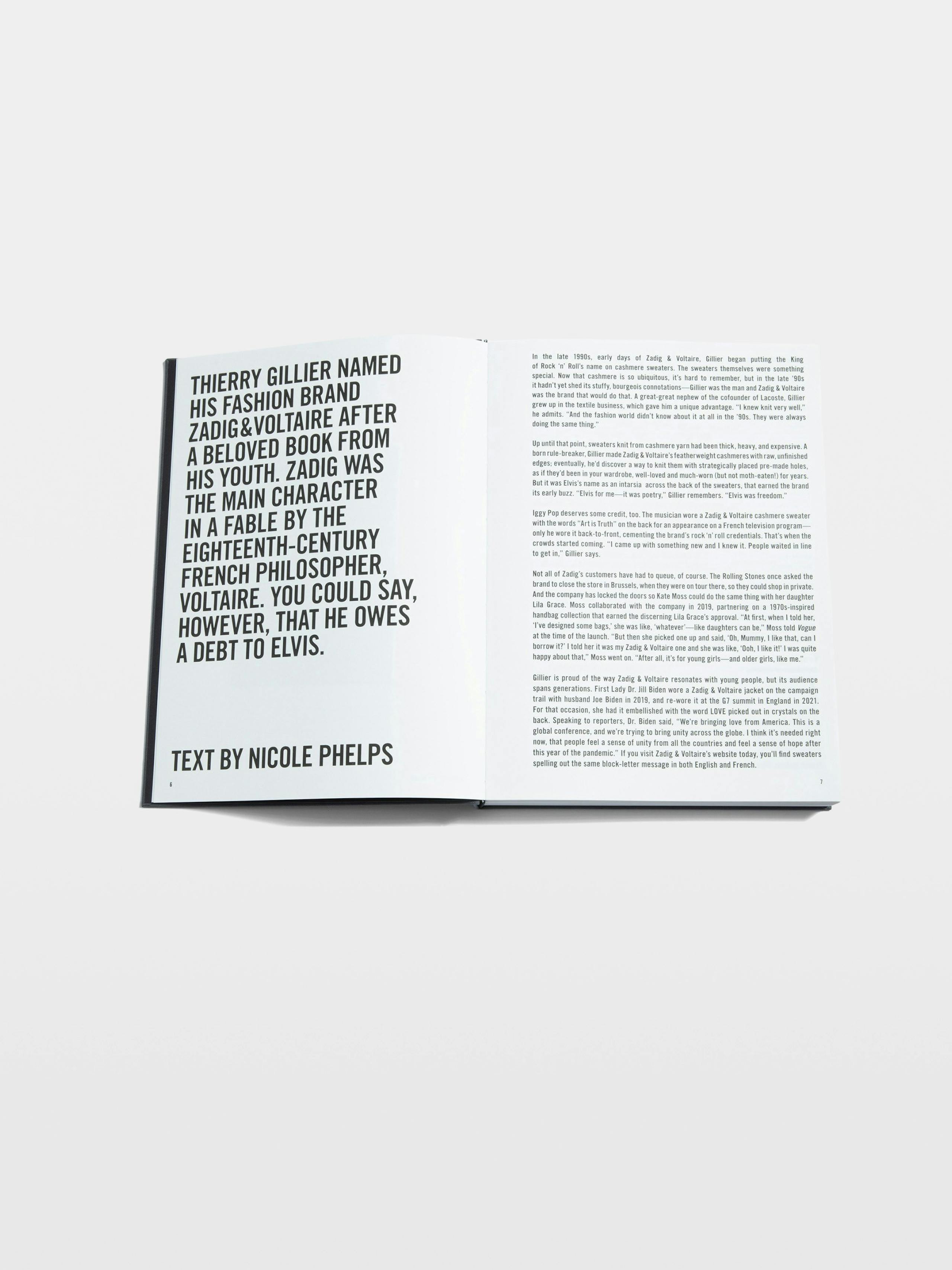 Zadig&Voltaire Book: Established 1997 in Paris - English Version 5