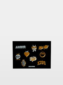 Stickers Metal Icons