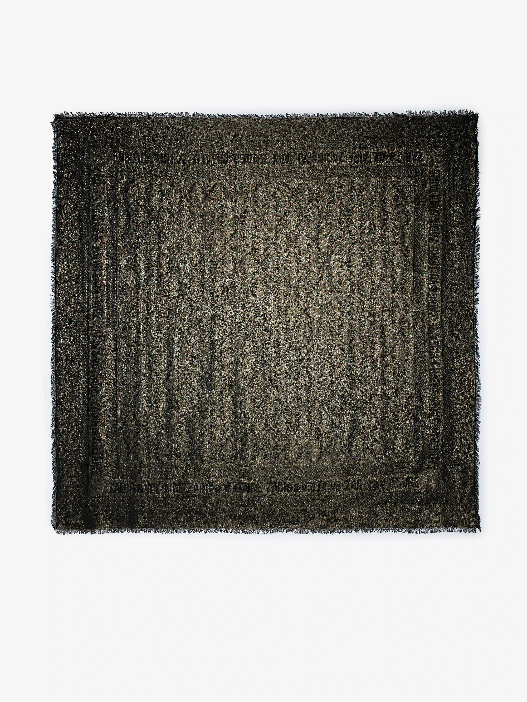 Foulard Glenn Rock Jacquard Metalizado
