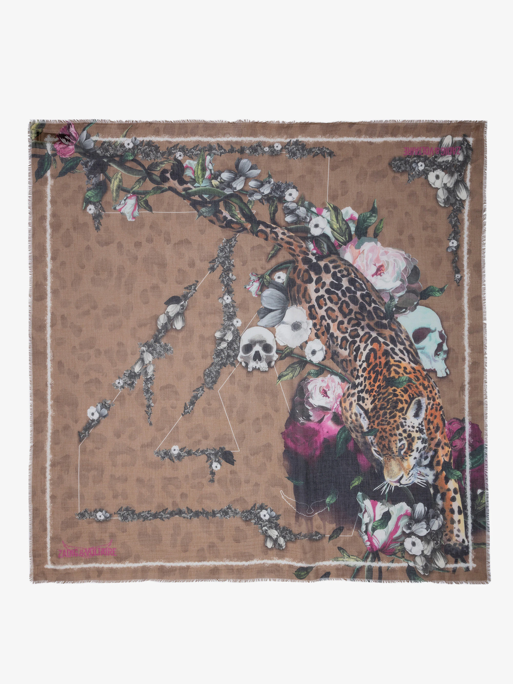 Kerry Scarf scarf orange women | Zadig&Voltaire