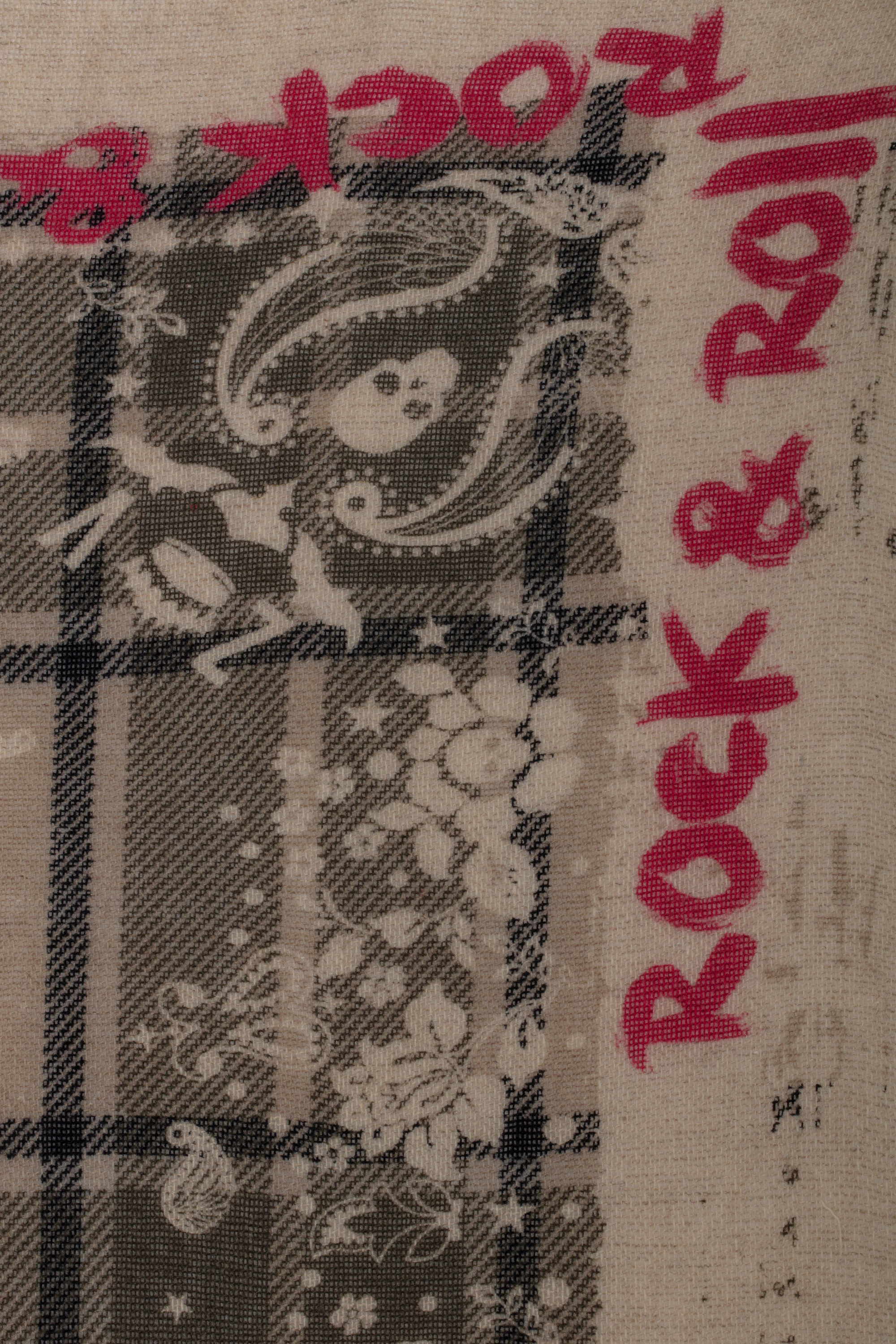 Long Delta Cashmere Scarf thumbnail 3