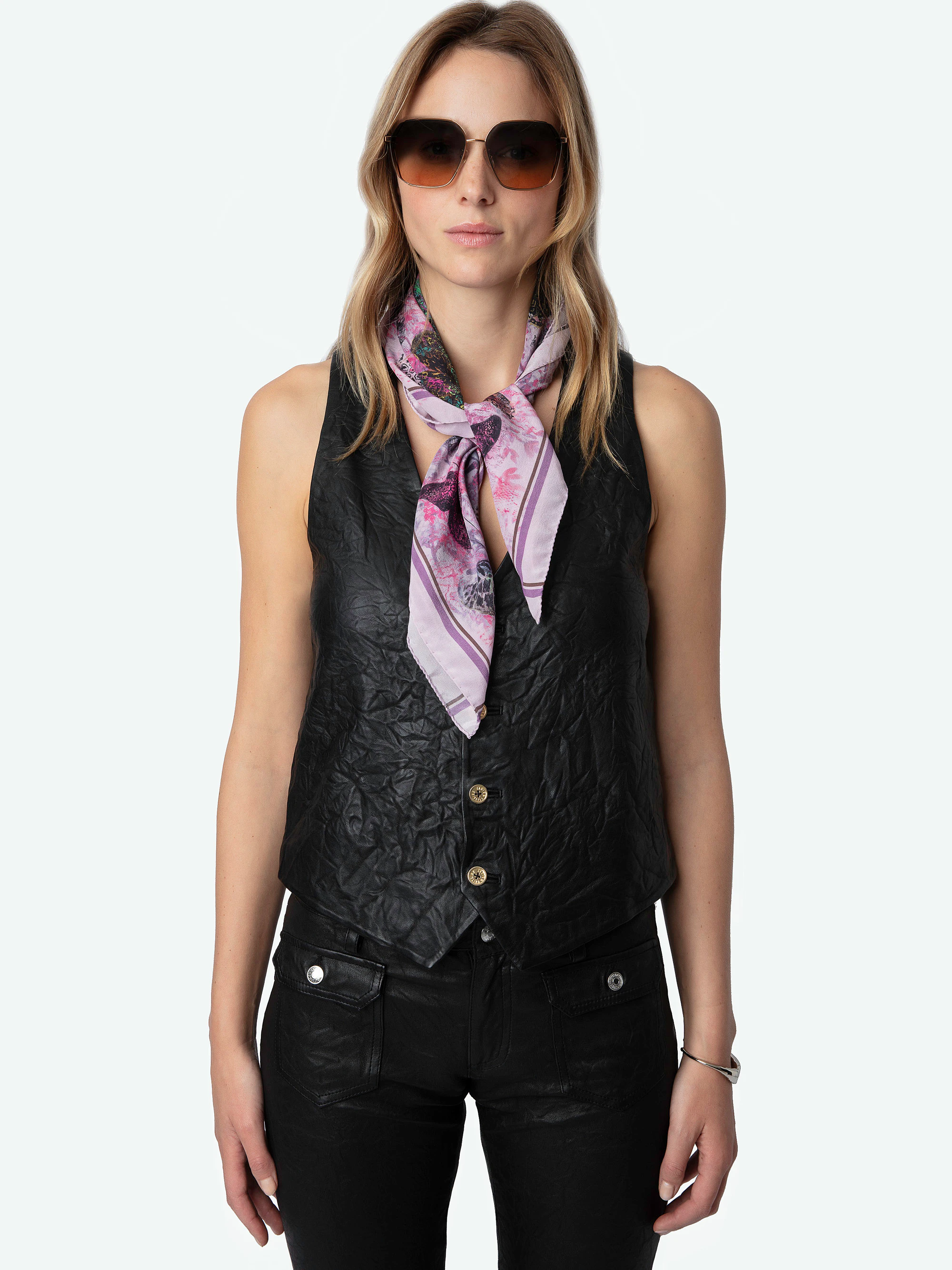 Blondie Silk Scarf thumbnail 7