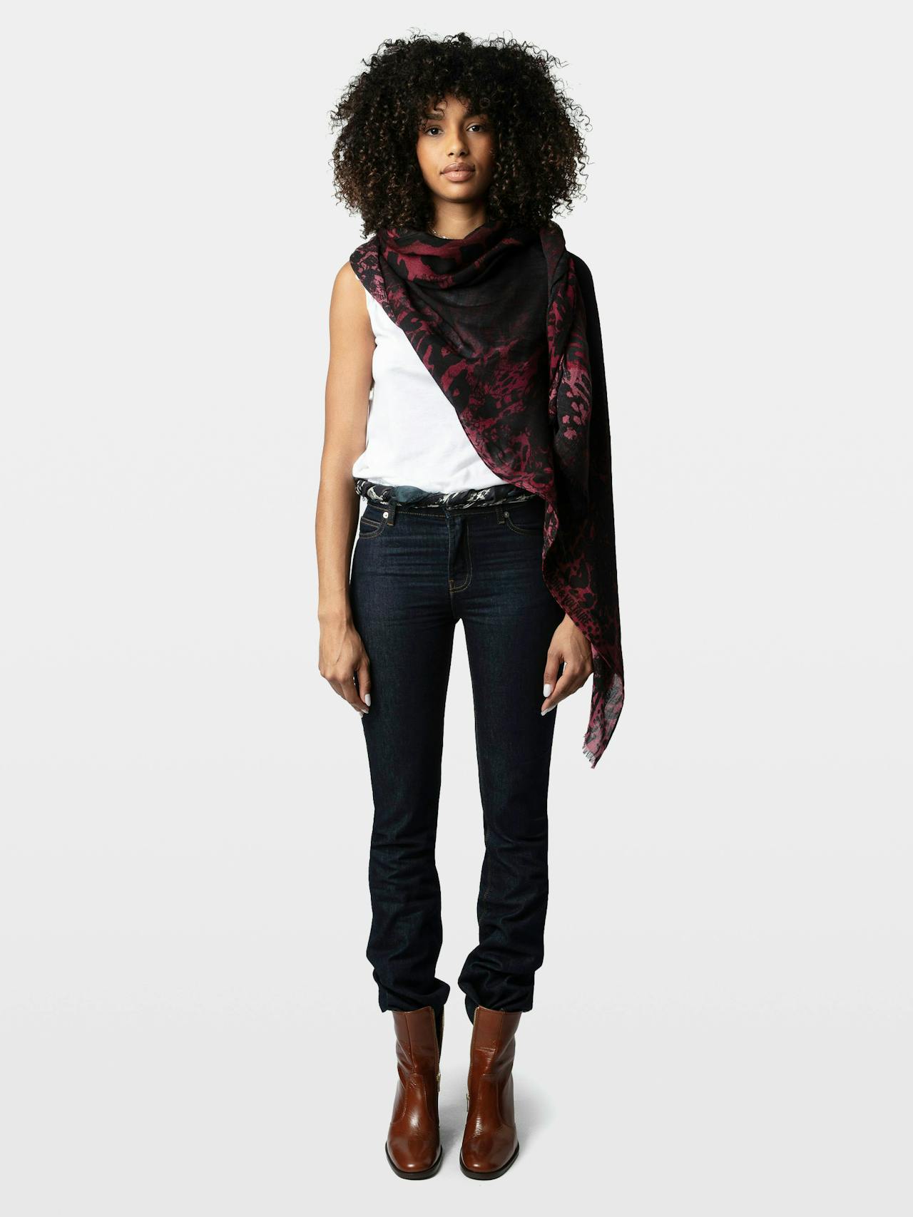 Foulard Judy Léopard