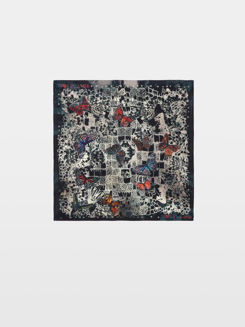 Foulard Blondie Butterfly Lace 65