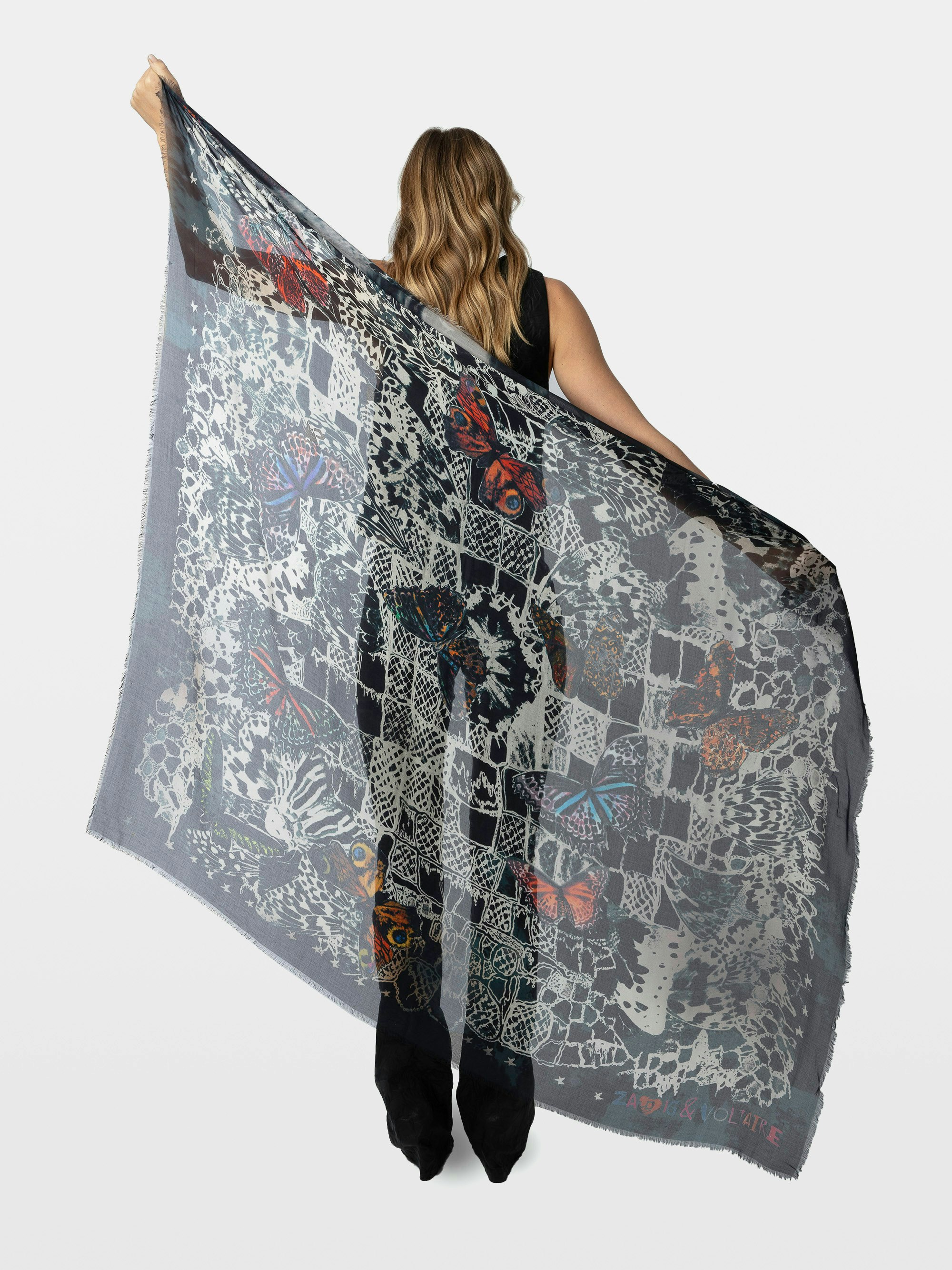 Foulard Kerry Butterfly Lace 135