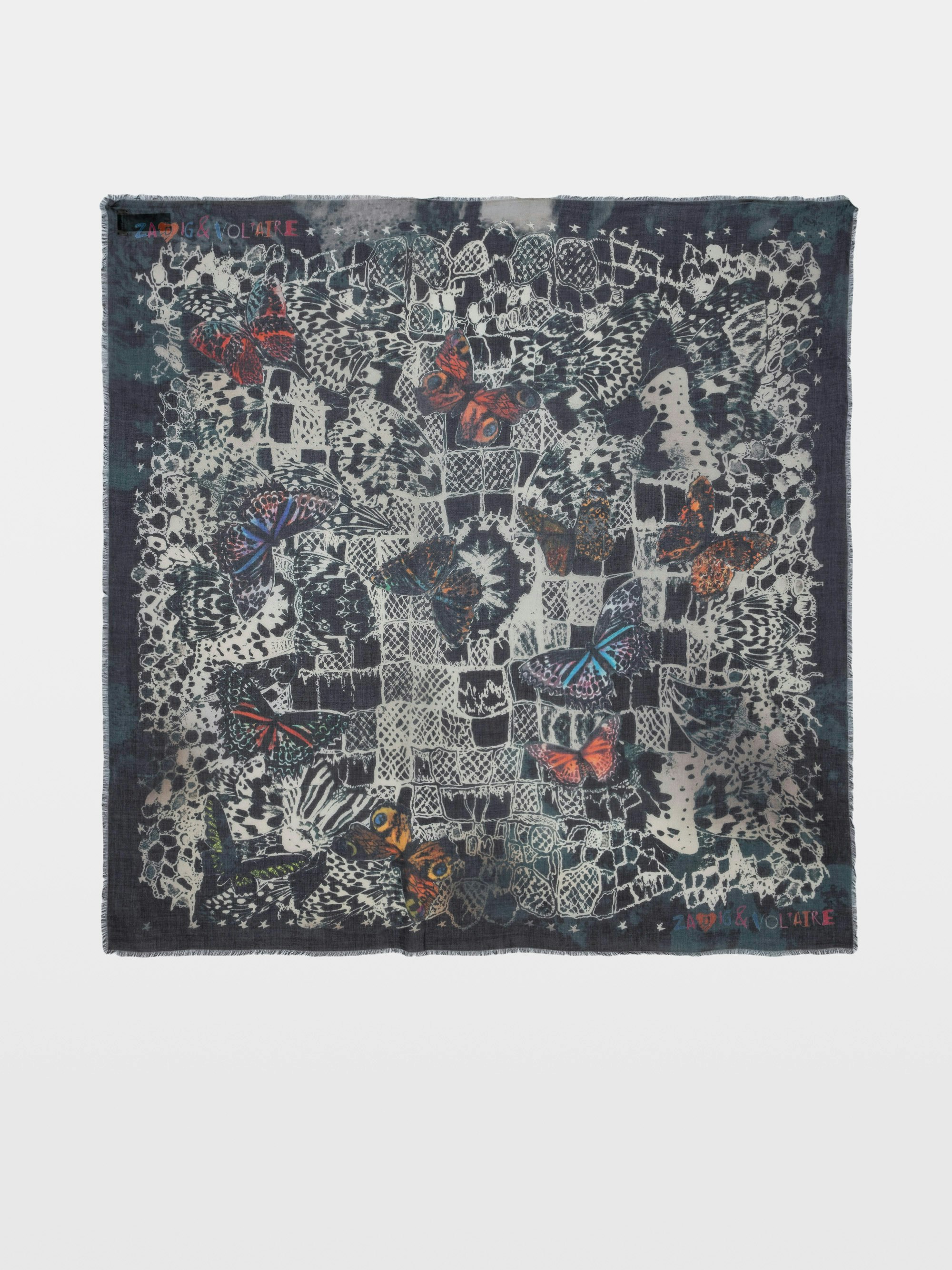 Foulard Kerry Butterfly Lace 135