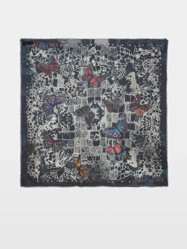 Foulard Kerry Butterfly Lace 135