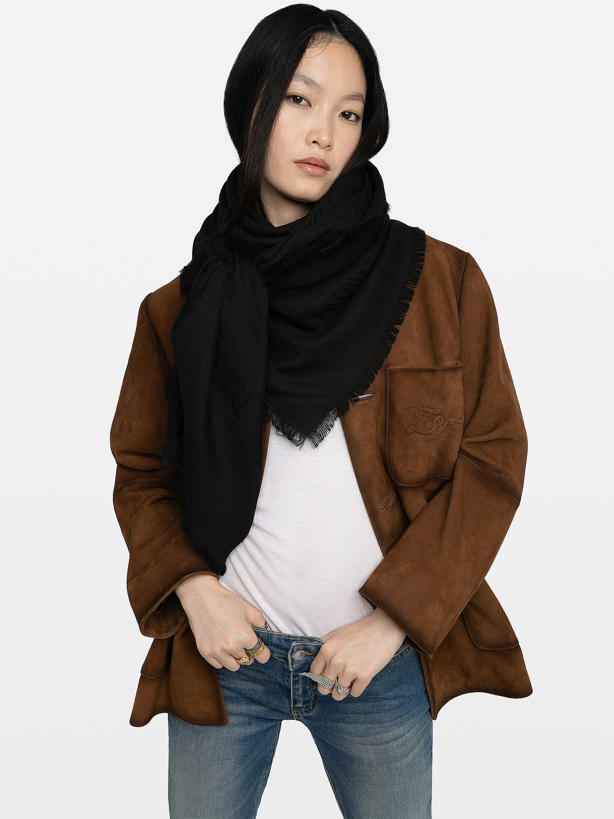 Glenn Monogram 135 Scarf 4