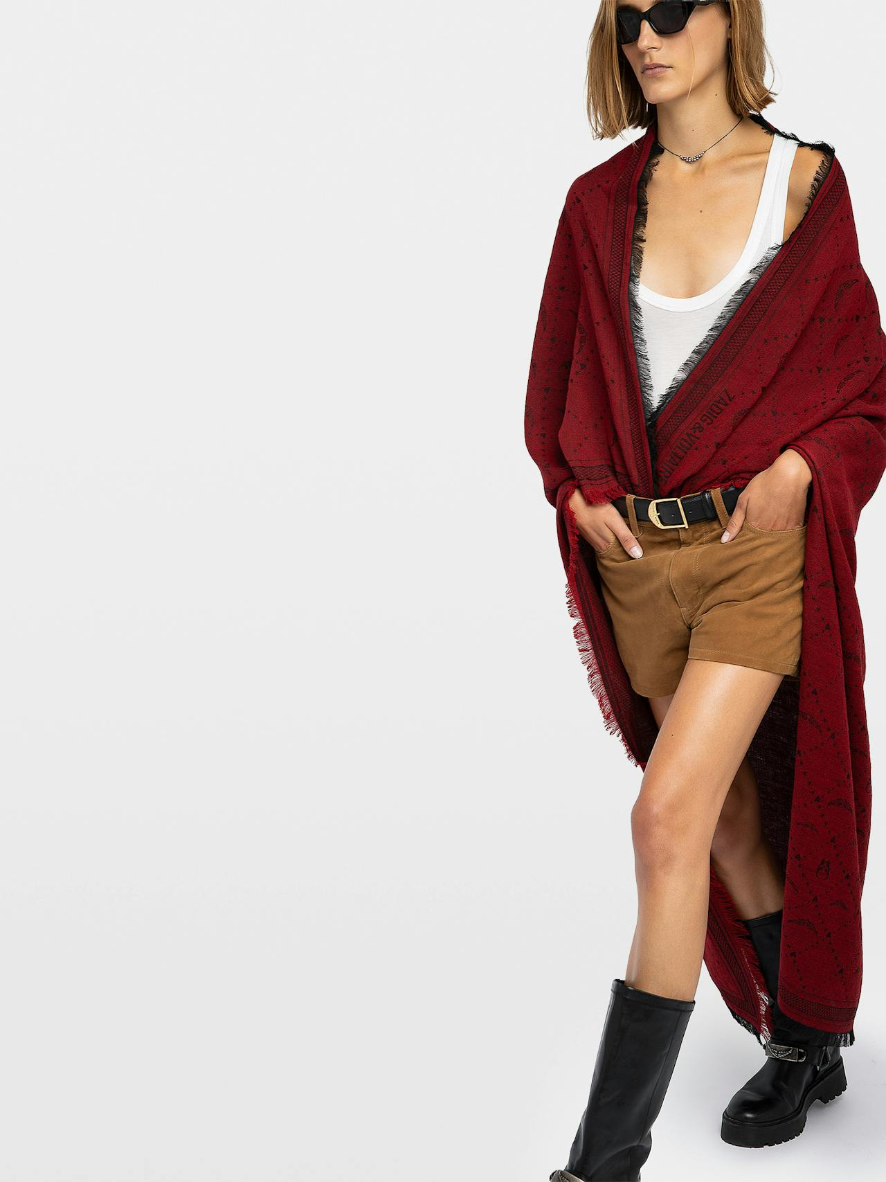 Glenn Monogram 135 Scarf