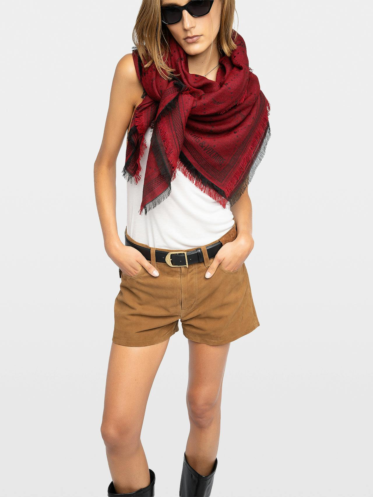 Glenn Monogram 135 Scarf