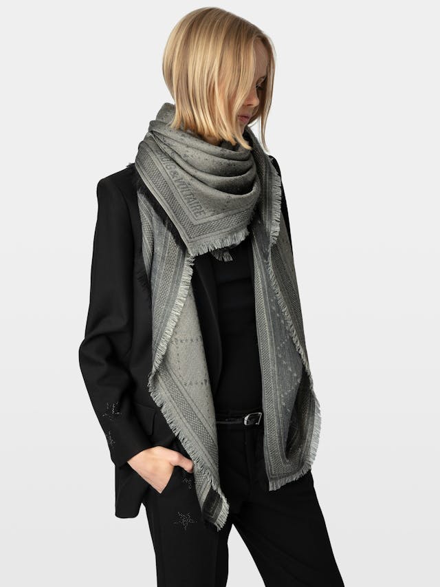 Pañuelo Glenn Monograma Metalizado 135