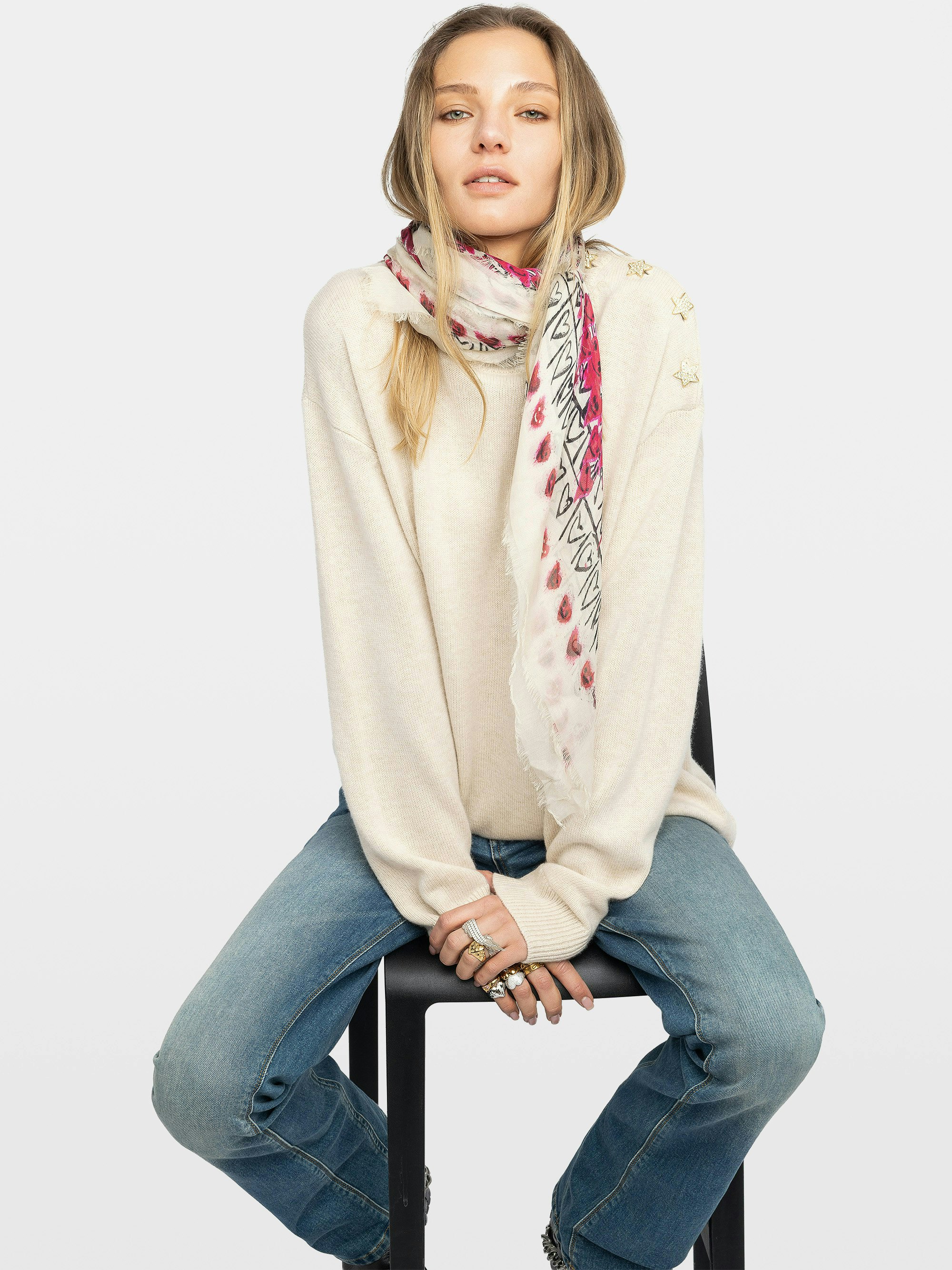 Foulard Kerry Hearts 135