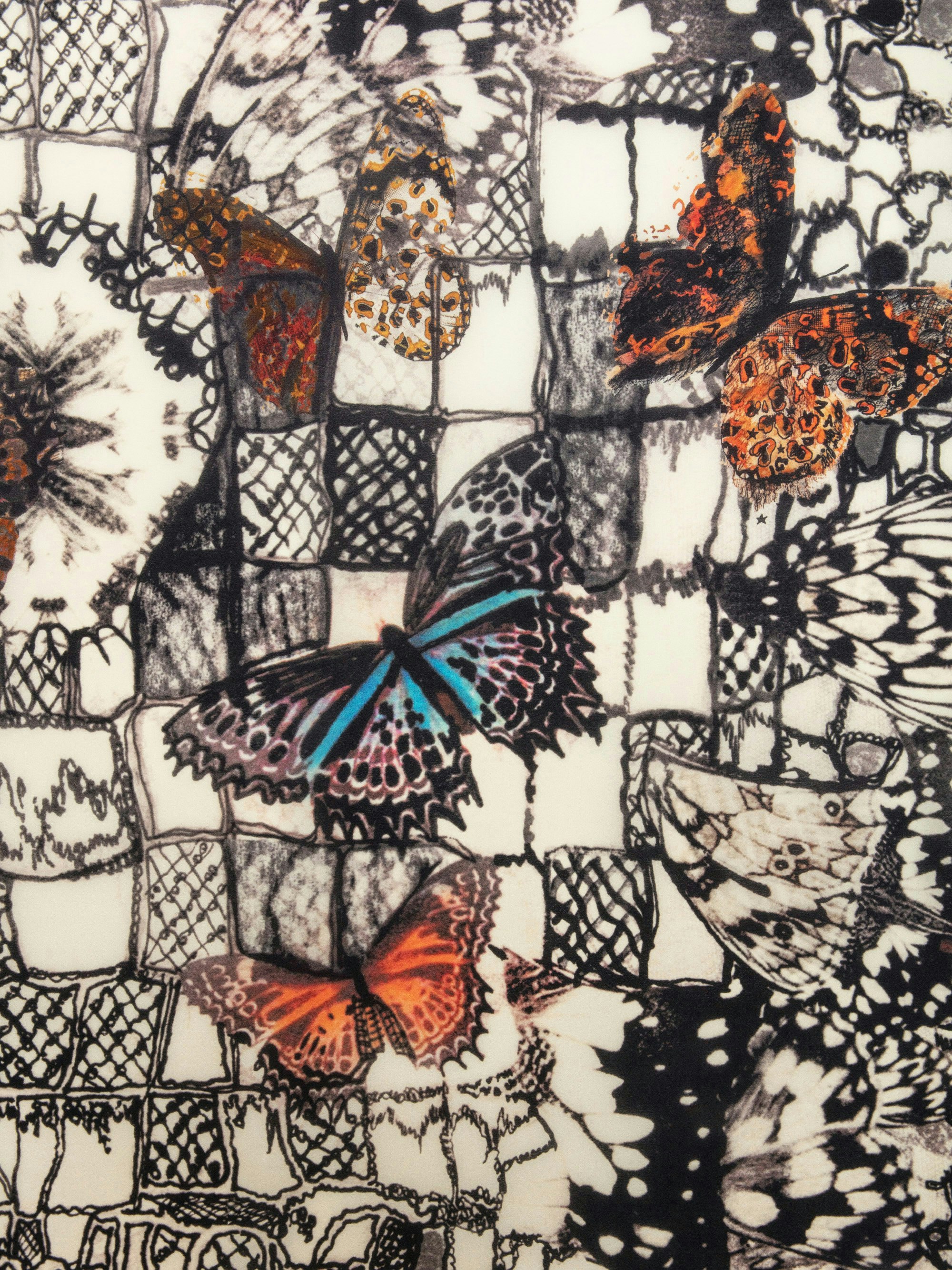 Foulard Blondie Butterfly Lace 130