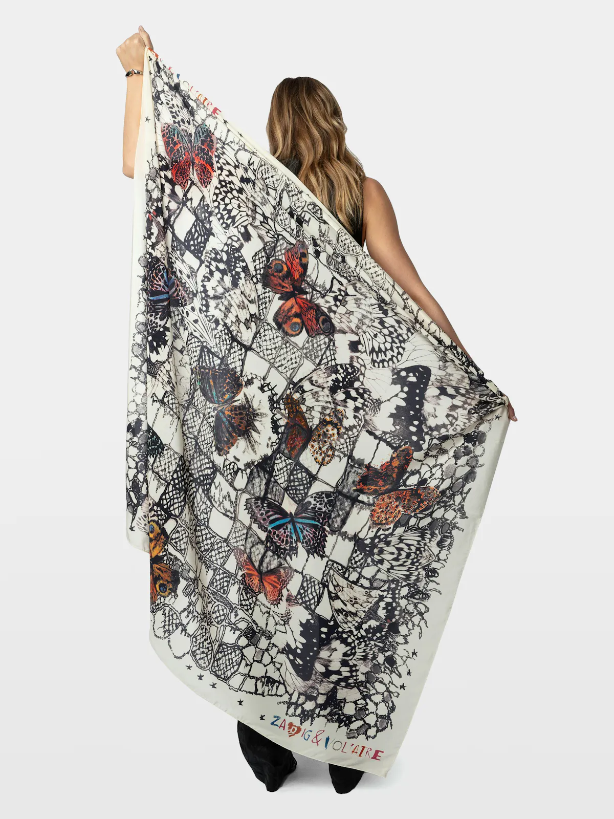 Blondie Butterfly Lace 130 Scarf